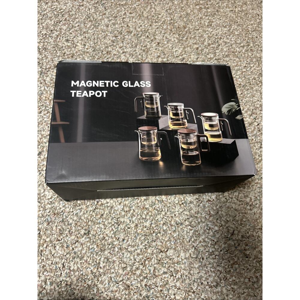 Magnetic Glass Teapot FY520 (600ML)